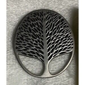 Vintage Ken Kantro Pewter Tree Of Life Pin